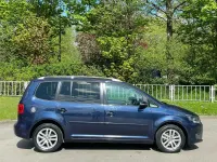 Used VW Touran SE 140 HP (102 kW) 2014 Blue MPV
