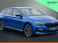 Used Skoda Scala Monte Carlo 150 HP (110 kW) 2021 Race blue metallic Hatchback