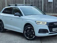 Used Audi Q5 Black Edition 190 HP (139 kW) 2019 White SUV