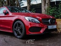 Used Mercedes C250 AMG Line Premium Plus 204 HP (150 kW) 2018 Red Coupe