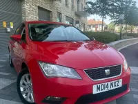Used Seat Leon SE 110 HP (80 kW) 2014 Red Hatchback