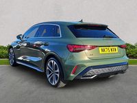 Used Audi A3 S-Line 150 HP (110 kW) 2025 Green Hatchback