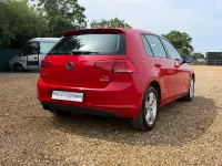 Used VW Golf VII Match 2015 Red Hatchback