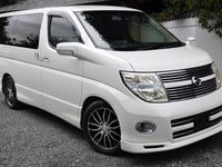 Used Nissan Elgrand 2008 White MPV