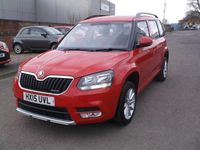 Used Skoda Yeti GreenLine 105 HP (77 kW) 2015 Red SUV