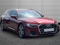 Used Audi A6 S-Line 204 HP (150 kW) 2024 Red Estate