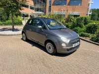 Used Fiat 500 Lounge 69 HP (50 kW) 2012 Grey Hatchback
