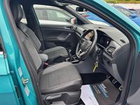 Used VW T-Cross R-line 110 HP (80 kW) 2021 Turquoise SUV