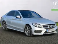 Used Mercedes C250 AMG Line Premium Plus 204 HP (150 kW) 2018 Silver Sedan
