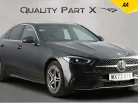 Used Mercedes C300e AMG line 2023 Grey Sedan