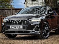 Used Audi Q3 S-Line 150 HP (110 kW) 2022 Black SUV