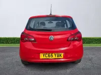 Used Vauxhall Corsa 90 HP (66 kW) 2015 Red Hatchback