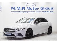 Used Mercedes A200 AMG Line Premium 150 HP (110 kW) 2019 White Hatchback