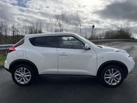 Used Nissan Juke Acenta Premium 117 HP (86 kW) 2013 White SUV