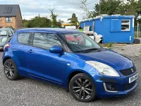 Used Suzuki Swift SZ3 94 HP (69 kW) 2014 Blue Hatchback