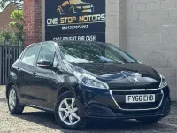 Used Peugeot 208 Active 2016 Black Hatchback