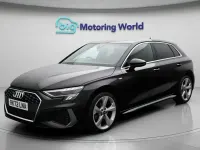 Used Audi A3 Sportback S-Line 150 HP (110 kW) 2022 Black Hatchback