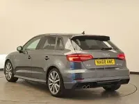 Used Audi A3 Black Edition 150 HP (110 kW) 2018 Grey Sedan