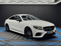 Used Mercedes E220 AMG line 2017 White Coupe