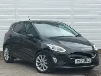 Używany Ford Fiesta Titanium 125 KM (91 kW) 2021 Czarny Hatchback