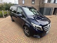 Used Mercedes V220 2018 Blue MPV