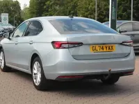 Used Skoda Superb SE Technology 150 HP (110 kW) 2024 Pebble silver metallic Hatchback