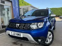 Used Dacia Duster Comfort 130 HP (95 kW) 2021 Blue SUV