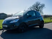 Used Ford Ka Zetec 69 HP (50 kW) 2016 Black Hatchback