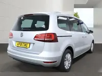 Used VW Sharan SE 150 HP (110 kW) 2018 Reflex silver MPV