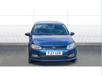 Used VW Polo Match 73 HP (53 kW) 2017 Blue Hatchback