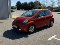 Used Toyota Aygo 68 HP (50 kW) 2013 Orange Hatchback