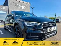 Usado Audi A3 Sportback S-Line 150 HP (110 kW) 2018 Preto Citadino