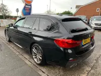Usado BMW 520 M Sport 190 CV (139 kW) 2019 Negro Familiar