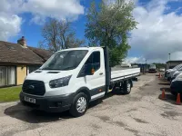 Used Ford Transit 130 HP (95 kW) 2017 White Cabriolet