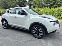 Usado Nissan Juke N-TEC 110 HP (80 kW) 2013 Branco SUV