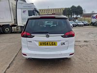 Used Vauxhall Zafira SRi 2014 White MPV