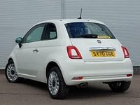 Used Fiat 500 Lounge 69 HP (50 kW) 2020 White Hatchback