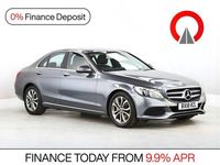 Used Mercedes C200 136 HP (100 kW) 2018 Grey Sedan