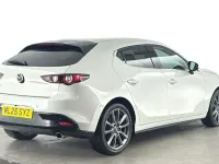 Used Mazda 3 Exclusive-Line 186 HP (136 kW) 2025 White Hatchback