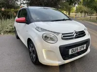 Used Citroën C1 Feel 68 HP (50 kW) 2015 White Hatchback