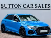Used Audi RS3 Advanced 400 HP (294 kW) 2022 Blue Sedan