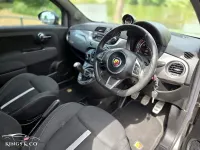 Used Abarth 500 135 HP (99 kW) 2014 Grey Hatchback