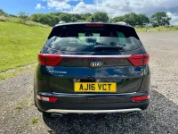 Used Kia Sportage GT-Line 134 HP (98 kW) 2016 Black SUV