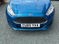 Used Ford Fiesta Zetec 2015 Blue Hatchback