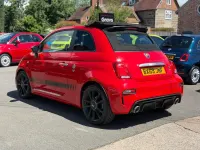 Used Abarth 595C Turismo 165 HP (121 kW) 2019 Red Cabriolet
