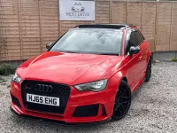 Used Audi RS3 Advanced 2015 Red Sedan