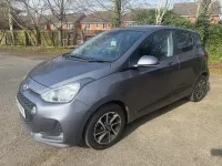 Begagnad Hyundai i10 Premium 83 HK (61 kW) 2017 Grå Halvkombi