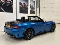 Used Abarth 124 Spider 170 HP (125 kW) 2018 Blue Cabriolet