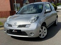 Begagnad Nissan Micra N-TEC 79 HK (58 kW) 2010 Silver Halvkombi