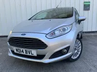 Używany Ford Fiesta Titanium 2014 Srebrny Hatchback
